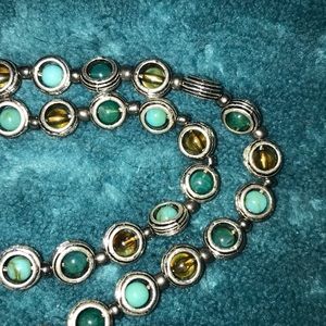 Premier Designs Multicolored silver necklace